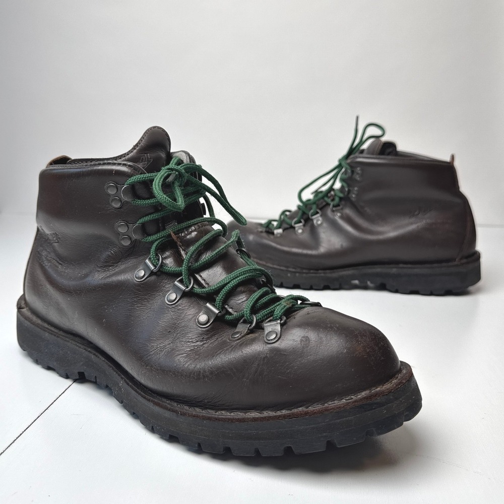 Danner Mountain Light II Mens Leather Hiking Boots Size 13 Made in USA Vibram
